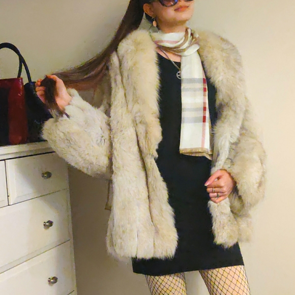 Cathy M. Harrison Jackets & Blazers - Cathy M. Harrison real fox fur coat size Xl